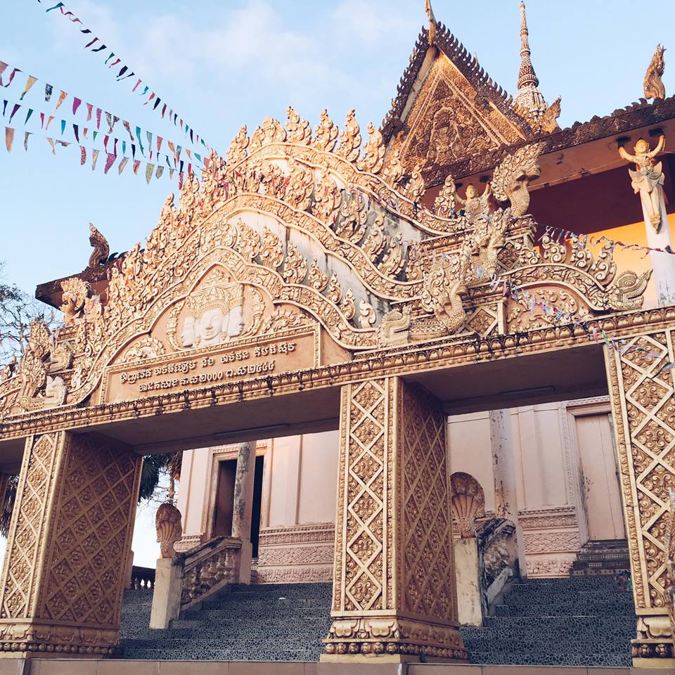 Hình ảnh cổng chùa Xiêm Cán