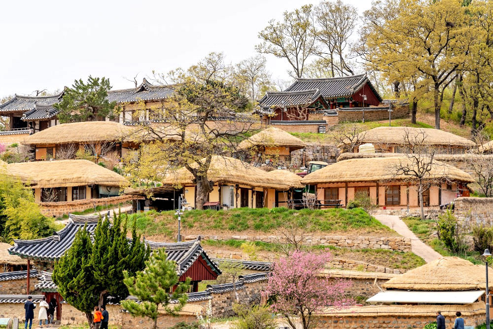 ĐỊA ĐIỂM DU LỊCH MÙA THU HÀN QUỐC Ở GYEONGSANGBUK - LÀNG HAHOE